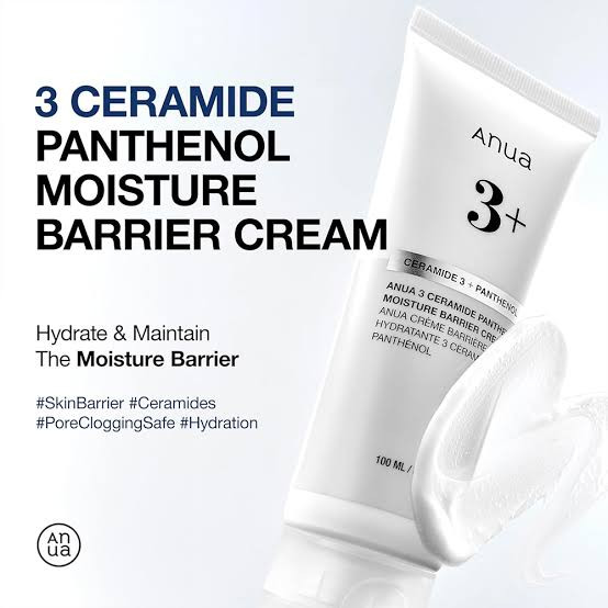 کرم مرطوب کننده صورت آنوا مدل Ceramide 3 Panthenol مناسب برای انواع پوست حجم 100 میلی لیتر