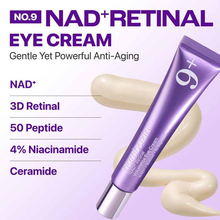 کرم دور چشم نومبوزین مدل No.9 NAD+ Retinal حجم 20 میلیلیتر