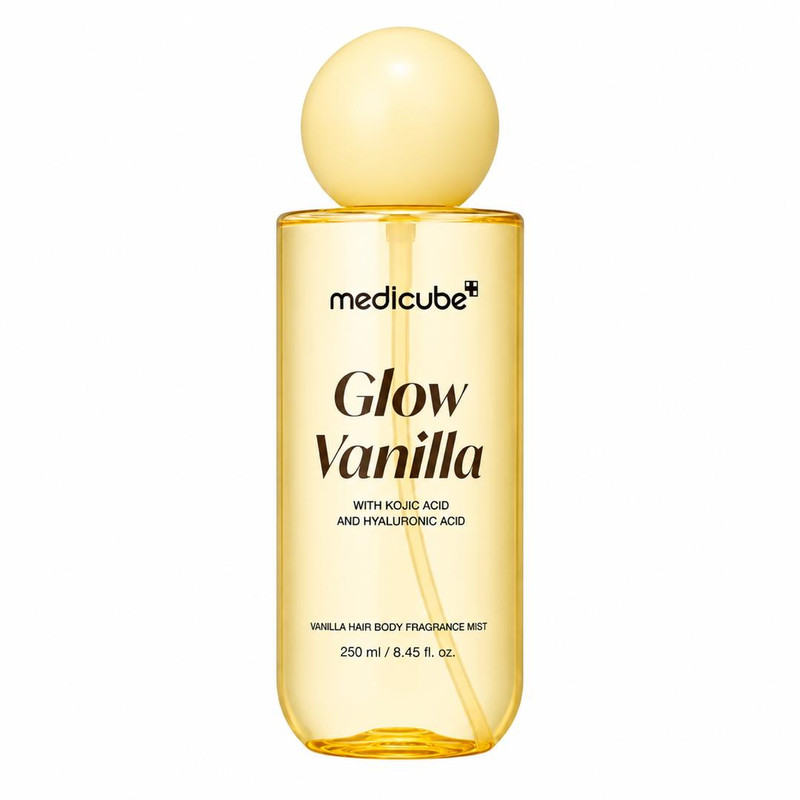 بادی میست مدیکیوب مدل Glow مناسب انواع پوست حجم ۱۰۰  میلی‌لیتر