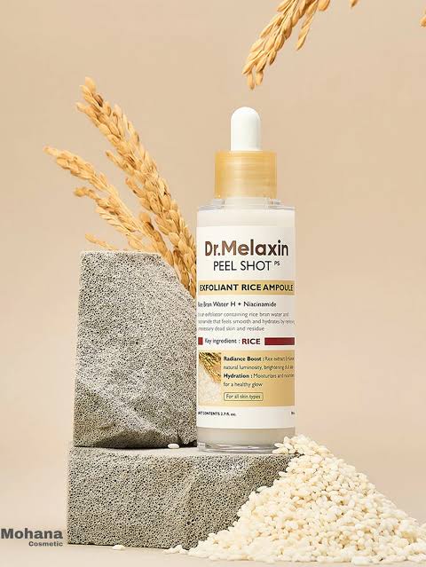 سرم لایه بردار برنج دکتر ملاکسین مدل Peel Shot White Rice